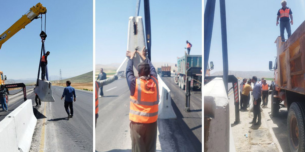 پایان خطر در گردنه گوشنگلی بروجن